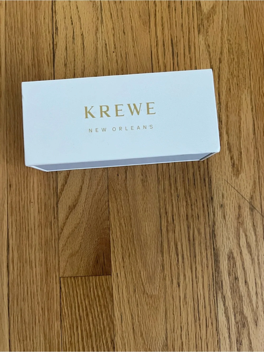 NWT Krewe Tortoiseshell Round Sunglasses with Gold Bridge